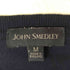 ジョンスメドレー JOHN SMEDLEY ウール100%クルーネックボーダーニット レディース import:M