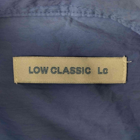 LOW CLASSIC LC ロゴ刺繍 オックスフォードシャツ レディース S