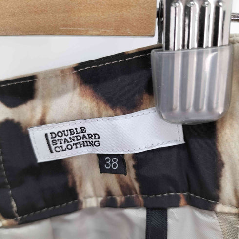 ダブルスタンダードクロージング DOUBLE STANDARD CLOTHING メモリー タフタレオパードスカート レディース JPN:38