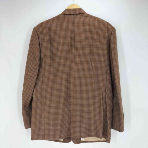 クリスチャンディオール Christian Dior 90S ウール100% チェック テーラードジャケット メンズ