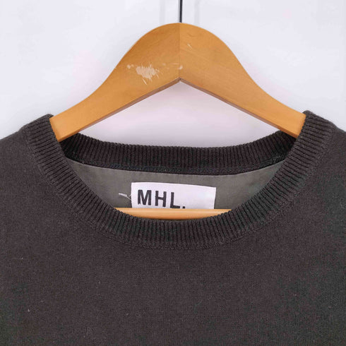 エムエイチエル MHL. コットンリネン クルーネックニット レディース 2