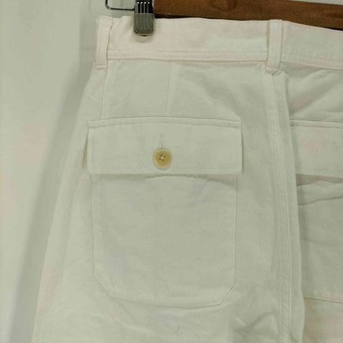 エムエイチエル MHL. WASHED COTTON DRILL チノワイドパンツ レディース 1