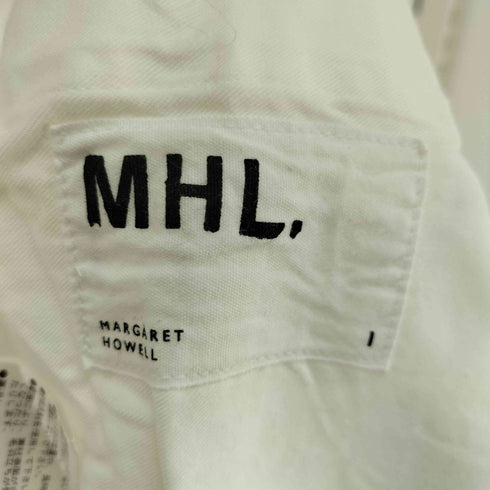エムエイチエル MHL. WASHED COTTON DRILL チノワイドパンツ レディース 1
