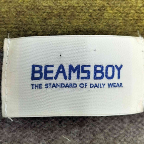 ビームスボーイ BEAMS BOY ヤク ベーシック Vネックカーディガン レディース FREE