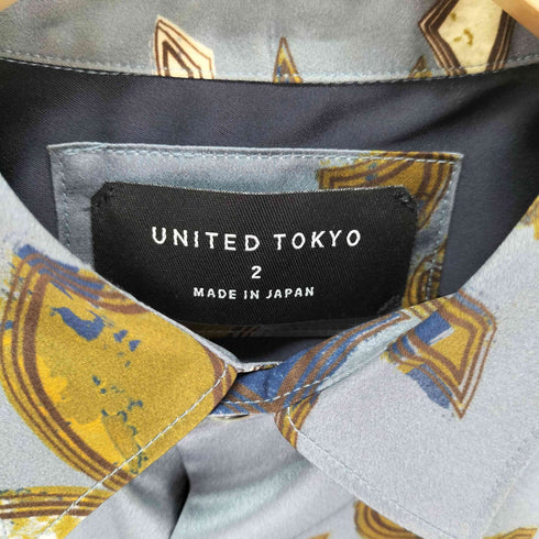 ユナイテッドトウキョウ UNITED TOKYO ボタニカルパターンオーバーサイズシャツ メンズ JPN:2