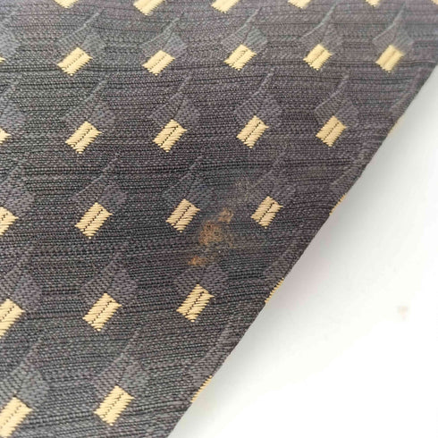 ヒューゴボス HUGO BOSS MADE IN ITALY イタリア製 絹 シルク 100% ドット ネクタイ メンズ