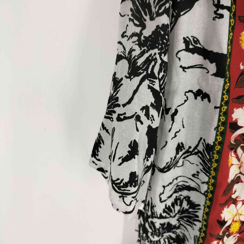トーガビリリース TOGA VIRILIS CUPRA COTTON TWILL PRINT SHIRT メンズ JPN:44