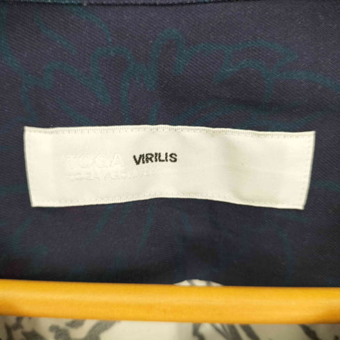 トーガビリリース TOGA VIRILIS CUPRA COTTON TWILL PRINT SHIRT メンズ JPN:44