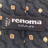 レノマ renoma PARIS MADE IN ITALY イタリア製 絹 シルク 100% ドット 波状 織り ネクタイ メンズ