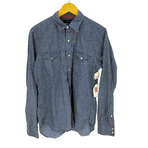 トミーヒルフィガー TOMMY HILFIGER 星 スナップボタンウエスタンシャツ メンズ import:M