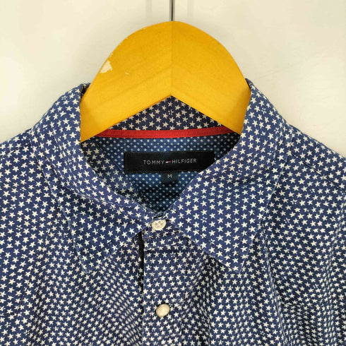 トミーヒルフィガー TOMMY HILFIGER 星 スナップボタンウエスタンシャツ メンズ import:M