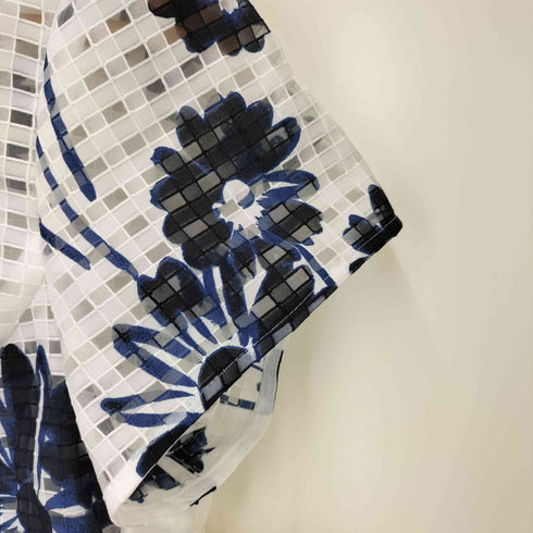 トゥービーシック TO BE CHIC チェック シアー フラワートップス レディース JPN:40
