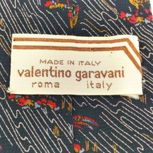 ヴァレンティノガラヴァーニ VALENTINO GARAVANI MADE IN ITALY イタリア製 総柄 ネクタイ メンズ
