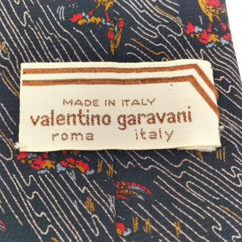 ヴァレンティノガラヴァーニ VALENTINO GARAVANI MADE IN ITALY イタリア製 総柄 ネクタイ メンズ