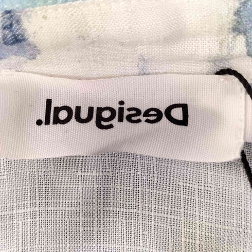 デシグアル Desigual LANDSCAPE SHIRT MARAVILLA 富士山 クロップシャツ レディース import:S