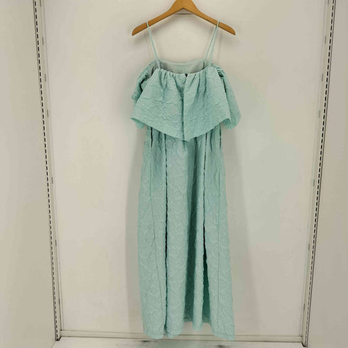 SHOW ROOM キャミ ジャガード ロングワンピース レディース import:S