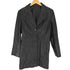La Torre lamb leather ラムレザー 比翼チェスターコート レディース 11AR