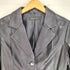 La Torre lamb leather ラムレザー 比翼チェスターコート レディース 11AR