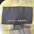 ノースビーチ NORTH BEACH lamb leather ラムレザー ノーカラーレザージャケット レディース M