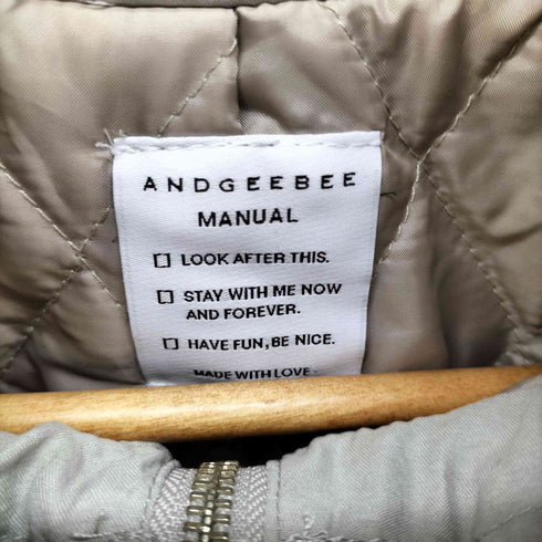 ANDGEEBEE UNISEX パイピングトラックブルゾン レディース FREE