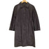 ギャバジンケーティー Gabardine K.T lamb leather ラムレザー ステンカラーコート レディース 9