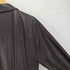 ギャバジンケーティー Gabardine K.T lamb leather ラムレザー ステンカラーコート レディース 9