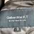 ギャバジンケーティー Gabardine K.T lamb leather ラムレザー ステンカラーコート レディース 9