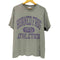 チャンピオン Champion 90-00s USA製 フットボールプリント 3段 クルーネック 半袖Tシャツ メンズ import:L