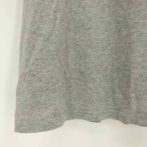 チャンピオン Champion 90-00s USA製 フットボールプリント 3段 クルーネック 半袖Tシャツ メンズ import:L