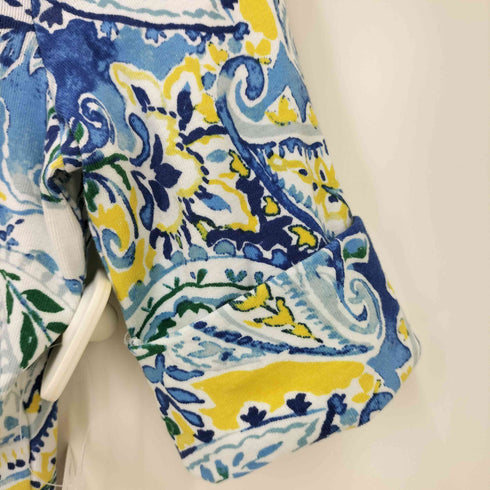 ローレンラルフローレン LAUREN RALPH LAUREN ペイズリー 総柄 プリント トップ レディース import:XS