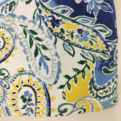 ローレンラルフローレン LAUREN RALPH LAUREN ペイズリー 総柄 プリント トップ レディース import:XS