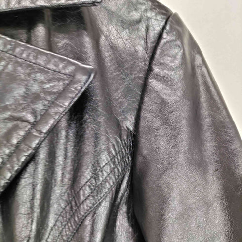Dazzling Grace cow leather カウレザー チェスターコート レディース 38