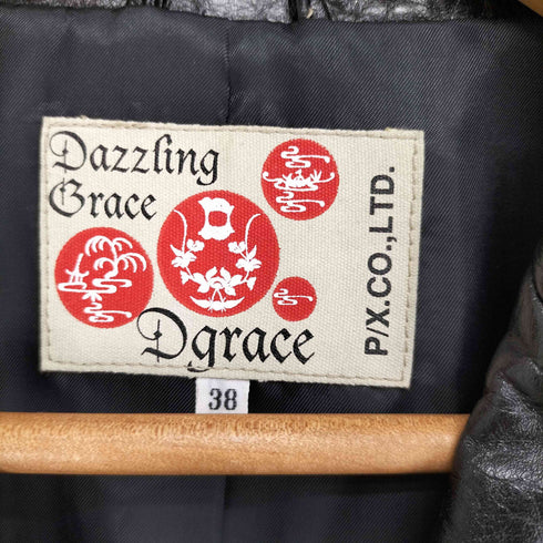 Dazzling Grace cow leather カウレザー チェスターコート レディース 38
