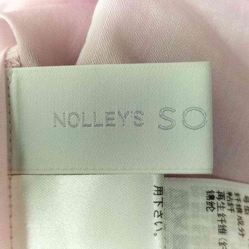 ノーリーズ NOLLEY’S 25SS シアーローン 2WAYシャツ レディース JPN:36