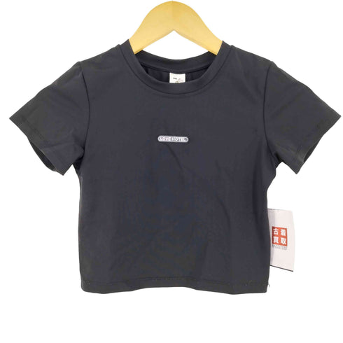 ラバー クルーネックS/S Tシャツ レディース JPN:XS