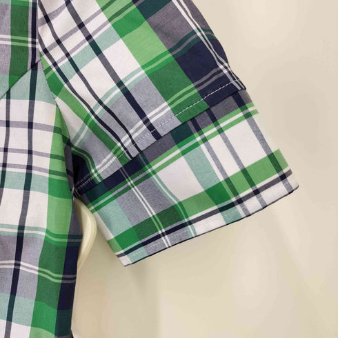 ナラカミーチェ NARACAMICIE チェック S/S フリル シャツ レディース 0