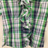 ナラカミーチェ NARACAMICIE チェック S/S フリル シャツ レディース 0