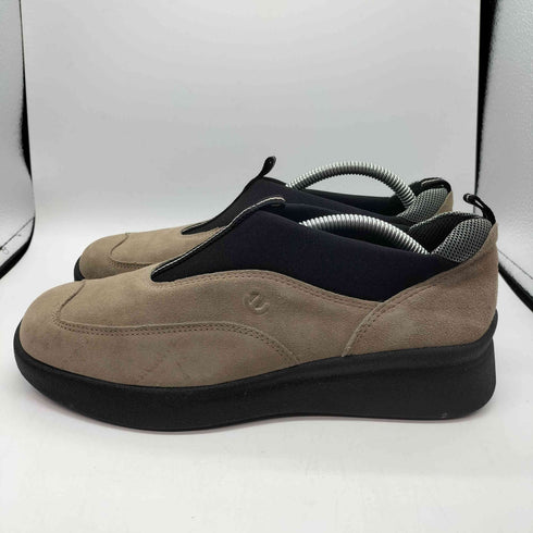 エコー ecco スエード レザー コンフォート スリッポン スニーカー レディース JPN:24