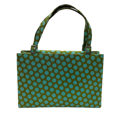 ケイトスペードニューヨーク kate spade NEW YORK MADE IN ITALY イタリア製 ドット柄 ハンド バッグ レディース