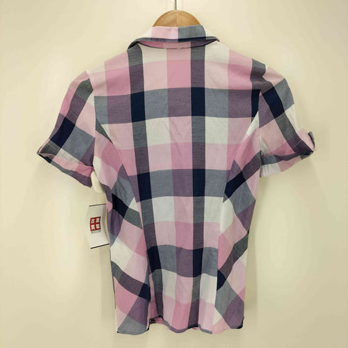 ナラカミーチェ NARACAMICIE ブロック チェック S/S シャツ レディース 0