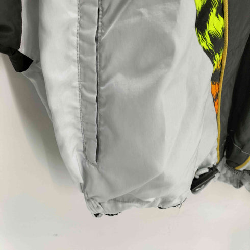 チャンピオン Champion ネオンカラー ハーフジップクロップド ナイロンジャケット レディース import:L