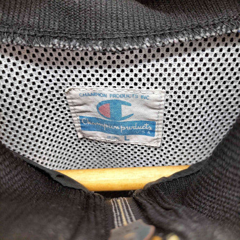 チャンピオン Champion ネオンカラー ハーフジップクロップド ナイロンジャケット レディース import:L