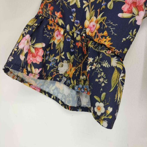 anna bassani イタリア製 フラワープリント ワンピース レディース import:L
