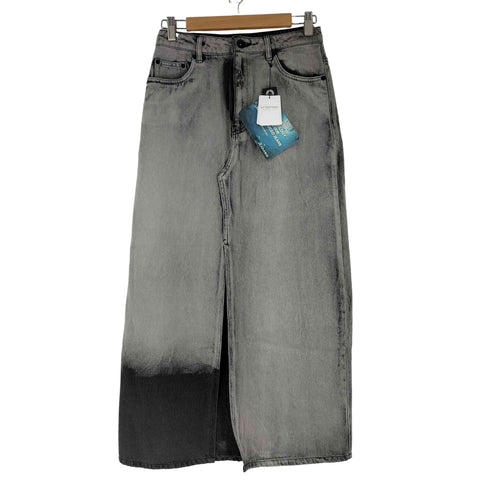 ジーナシス JEANASIS フロントスリットデニムナロースカート レディース JPN:M