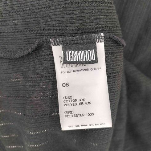 BOHEMSEO CONTOUR TANK TOP レディース FREE