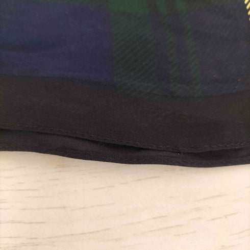 ローレンラルフローレン LAUREN RALPH LAUREN シルク タータンチェック スカーフ レディース