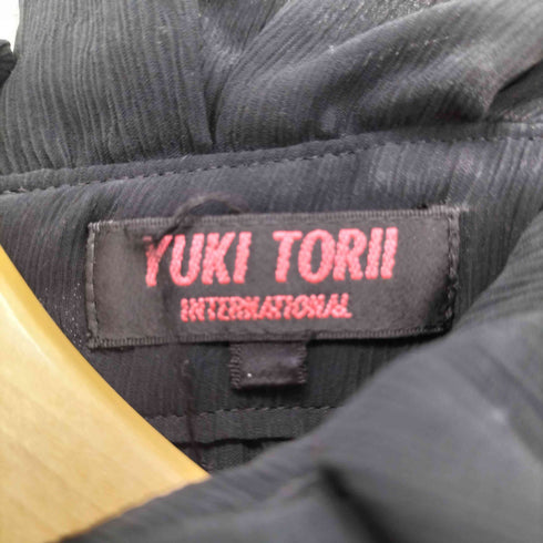 ユキトリイ YUKI TORII シアーブラウス レディース JPN:38