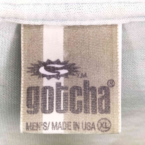 ガッチャ GOTCHA 90S USA製 S/S プリントTシャツ メンズ JPN:XL