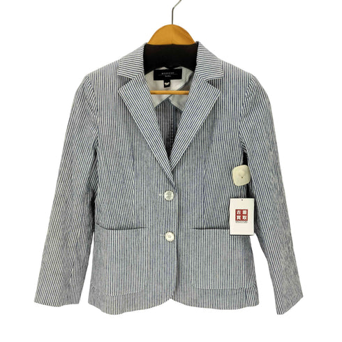 ウィークエンドマックスマーラ Weekend Max Mara シアサッカー2Bテーラードジャケット レディース