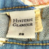 ヒステリックグラマー HYSTERIC GLAMOUR HYSTERIC MOTOR柄 フレアデニムパンツ レディース 28